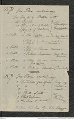 Nachlass Franz Steindachner, Liste von Gabriel Adolphe Boucard an Franz Steindachner, Inv.Nr. 48.02, Seite 3